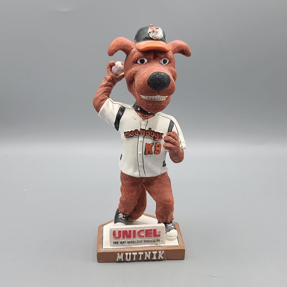 Muttnik Mascot K9 Bobblehead Mankato Moondogs Minnesota Baseball